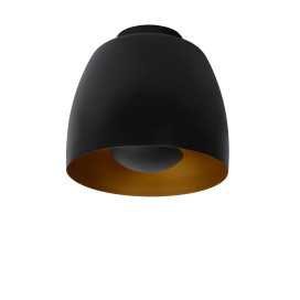 NOLAN - Plafonnier - Ø 24 cm - 1xE27 - Noir 2