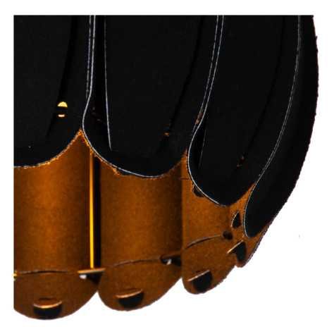 SPENCER - Plafonnier - Ø 30 cm - 1xE27 - Noir