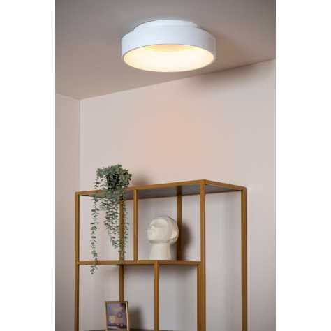 MIRAGE - Plafonnier - Ø 38 cm - LED Dim. - 1x22W 2700K - Blanc