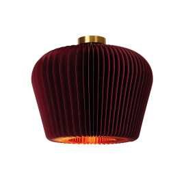 ARMONI - Plafonnier - Ø 42 cm - 1xE27 - Bordeaux