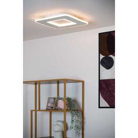 AXELLE - Plafonnier - LED Dim. - 1x24W 2700K - 3 StepDim - Blanc