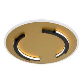 ANDREAS - Plafonnier - Ø 39,6 cm - LED - 1x30W 2700K - Or Mat / Laiton 2