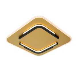 ANDREAS - Plafonnier - LED - 1x30W 2700K - Or Mat / Laiton