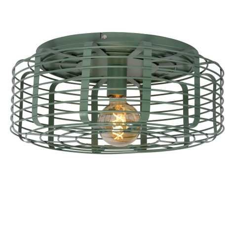 MELOPEE - Plafonnier - Ø 45 cm - 1xE27 - Turquoise