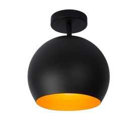 BINK - Plafonnier - Ø 24,5 cm - 1xE27 - Noir