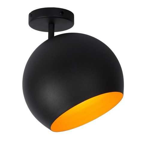 BINK - Plafonnier - Ø 24,5 cm - 1xE27 - Noir