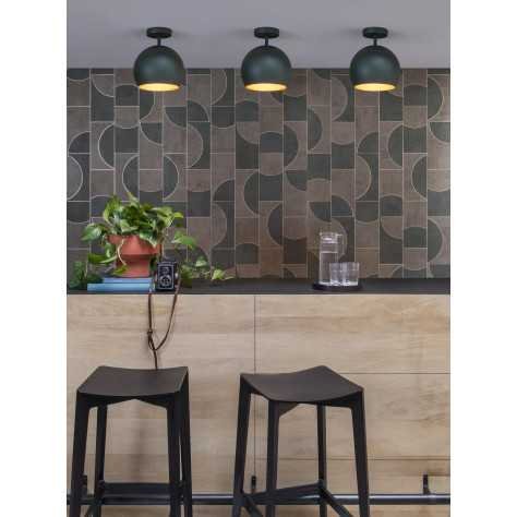 BINK - Plafonnier - Ø 24,5 cm - 1xE27 - Vert