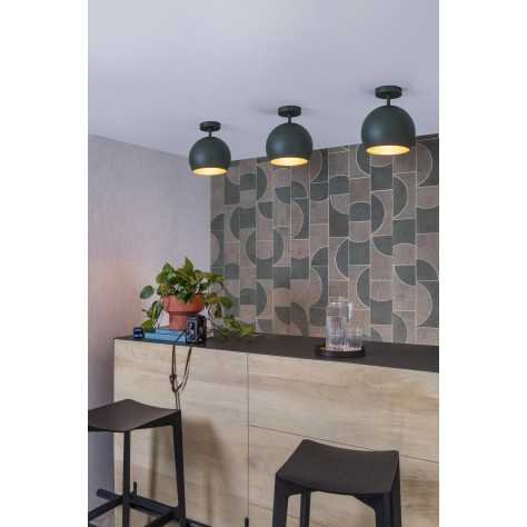 BINK - Plafonnier - Ø 24,5 cm - 1xE27 - Vert