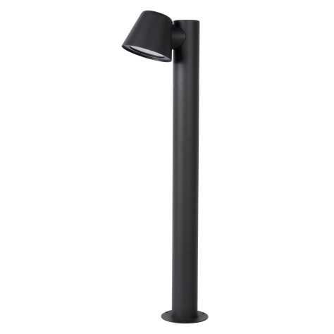 DINGO-LED - Borne extérieur - LED Dim. - GU10 - 1x5W 3000K - IP44 - Anthracite