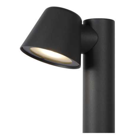 DINGO-LED - Borne extérieur - LED Dim. - GU10 - 1x5W 3000K - IP44 - Anthracite