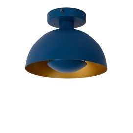 SIEMON - Plafonnier - Ø 25 cm - 1xE27 - Bleu 2