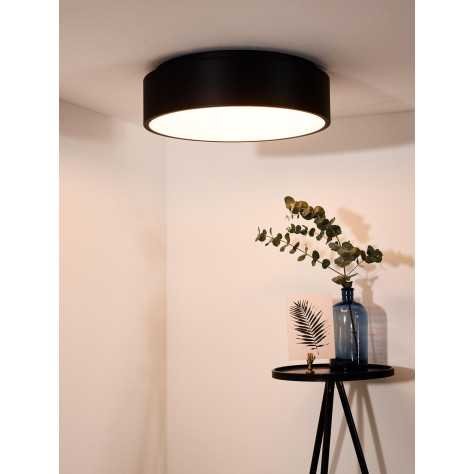 TALOWE LED - Plafonnier - Ø 45,5 cm - LED Dim. - 1x30W 3000K - Noir