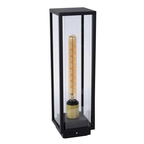 LAURENS - Borne extérieur - 1xE27 - IP54 - Noir