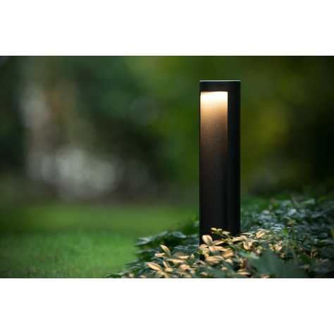 COMBO - Borne extérieur - Ø 9 cm - LED - 1x9W 3000K - IP54 - Noir