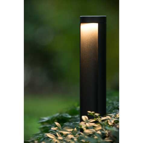 COMBO - Borne extérieur - Ø 9 cm - LED - 1x9W 3000K - IP54 - Noir