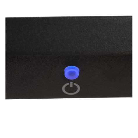 TENSO SOLAR - Borne extérieur - LED - 1x2,2W 3000K - IP54Détecteur De Mouvement & Jour/Nuit - Anthracite