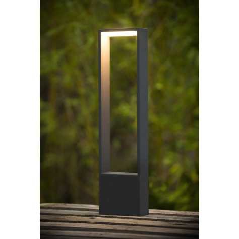 GOA - Borne extérieur - LED - 1x10W 3000K - IP54 - Anthracite