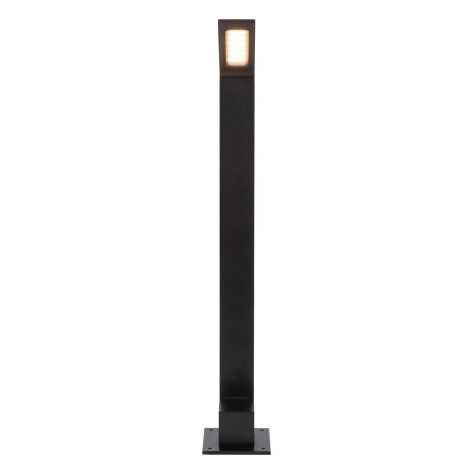 LAWFORD - Borne extérieur - LED - 1x6W 3000K - IP54 - Noir