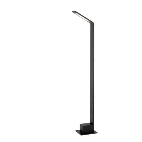LAWFORD - Borne extérieur - LED - 1x6W 3000K - IP54 - Noir