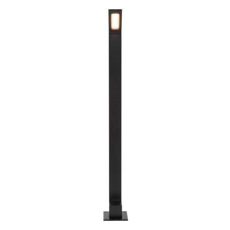 LAWFORD - Borne extérieur - LED - 1x6W 3000K - IP54 - Noir