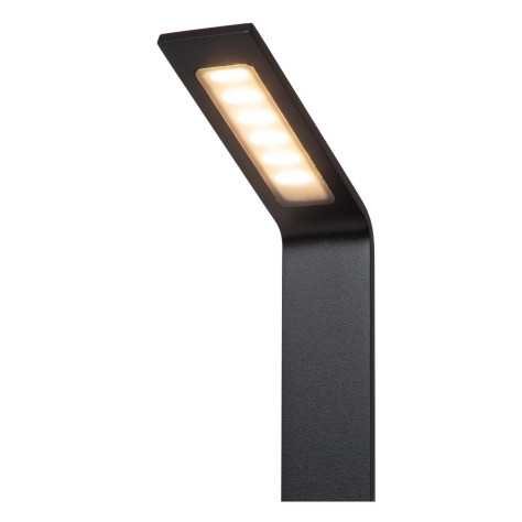 LAWFORD - Borne extérieur - LED - 1x6W 3000K - IP54 - Noir