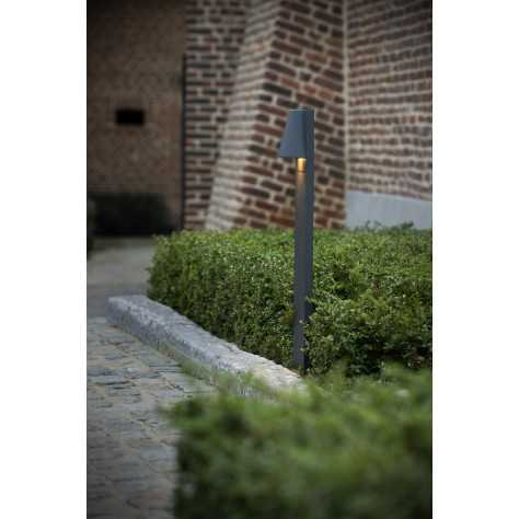 LIAM - Borne extérieur - 1xGU10 - IP44 - Anthracite