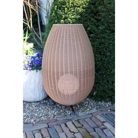 COLIN IP44 - Lampadaire Intérieur/Extérieur Rechargeable - Batterie/Piles - LED Dim. - 1x3W 3000K - IP44 - 3 StepDim -