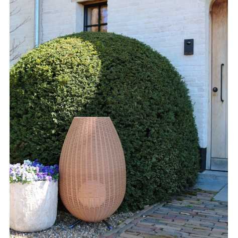 COLIN IP44 - Lampadaire Intérieur/Extérieur Rechargeable - Batterie/Piles - LED Dim. - 1x3W 3000K - IP44 - 3 StepDim -