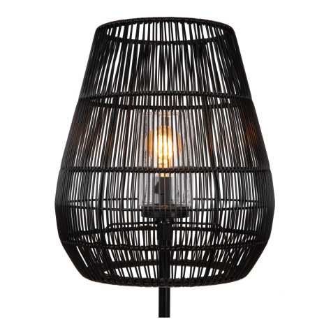 NERIDA - Lampadaire Intérieur/Extérieur - Ø 35 cm - 1xE27 - IP44 - Noir