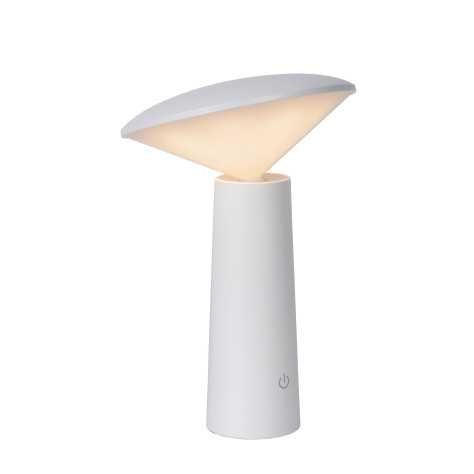 JIVE - Lampe de table Intérieur/Extérieur Rechargeable - Batterie/Piles - Ø 13,7 cm - LED Dim. - 1x3W 2800K/6500K - IP4