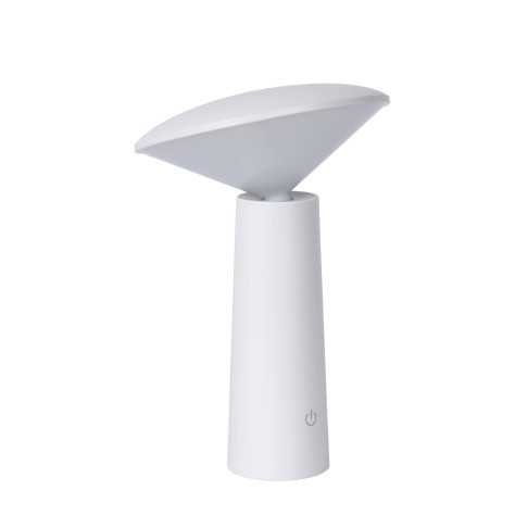 JIVE - Lampe de table Intérieur/Extérieur Rechargeable - Batterie/Piles - Ø 13,7 cm - LED Dim. - 1x3W 2800K/6500K - IP4