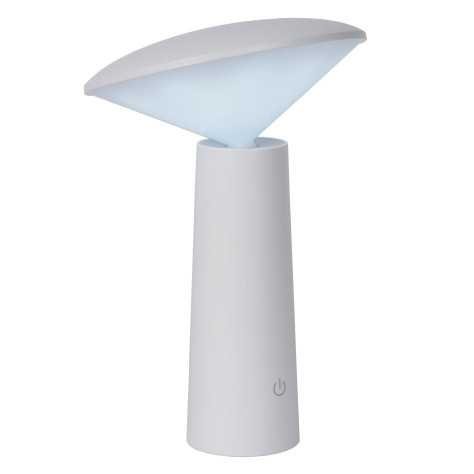 JIVE - Lampe de table Intérieur/Extérieur Rechargeable - Batterie/Piles - Ø 13,7 cm - LED Dim. - 1x3W 2800K/6500K - IP4