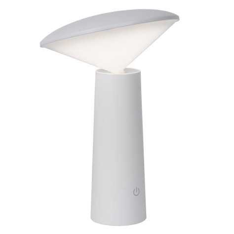 JIVE - Lampe de table Intérieur/Extérieur Rechargeable - Batterie/Piles - Ø 13,7 cm - LED Dim. - 1x3W 2800K/6500K - IP4