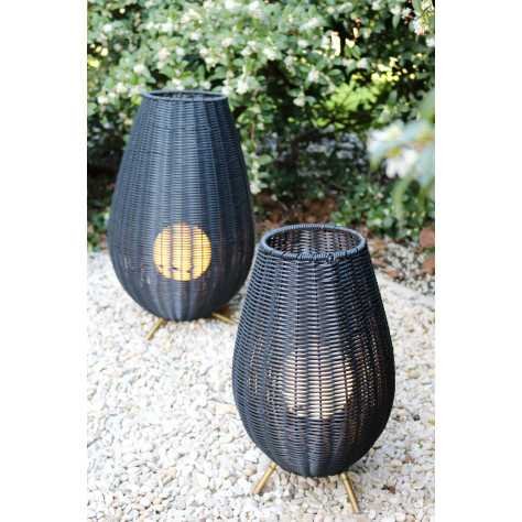 COLIN IP44 - Lampe de table Intérieur/Extérieur Rechargeable - Batterie/Piles - LED Dim. - 1x3W 3000K - IP44 - 3 StepDi