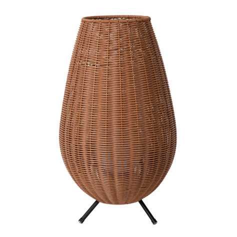 COLIN IP44 - Lampe de table Intérieur/Extérieur Rechargeable - Batterie/Piles - LED Dim. - 1x3W 3000K - IP44 - 3 StepDi