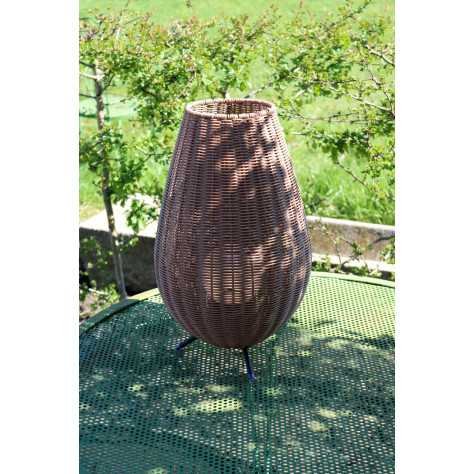 COLIN IP44 - Lampe de table Intérieur/Extérieur Rechargeable - Batterie/Piles - LED Dim. - 1x3W 3000K - IP44 - 3 StepDi