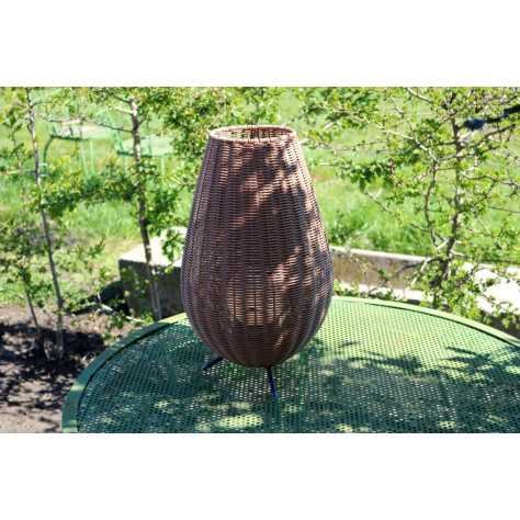 COLIN IP44 - Lampe de table Intérieur/Extérieur Rechargeable - Batterie/Piles - LED Dim. - 1x3W 3000K - IP44 - 3 StepDi