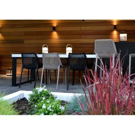 JOE - Lampe de table Intérieur/Extérieur Rechargeable - Batterie/Piles - Ø 14,5 cm - LED Dim. - 1x3W 2800K/3200K - IP44