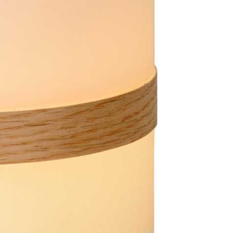 JOE - Lampe de table Intérieur/Extérieur Rechargeable - Batterie/Piles - Ø 14,5 cm - LED Dim. - 1x3W 2800K/3200K - IP44