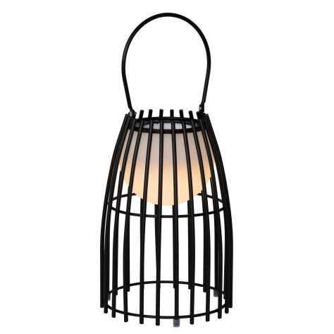 FJARA - Lampe de table Intérieur/Extérieur Rechargeable - Batterie/Piles - Ø 17,5 cm - LED Dim. - 1x0,3W 2800K/3200K -