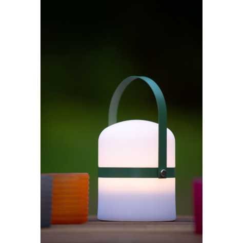 LITTLE JOE - Lampe de table Intérieur/Extérieur Rechargeable - Batterie/Piles - Ø 10 cm - LED Dim. - 1x0,3W 2800K/3200K