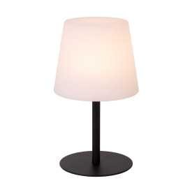 TYON - Lampe de table Intérieur/Extérieur Rechargeable - Batterie/Piles - LED Dim. - IP65 - Noir
