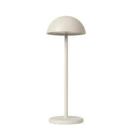 JOY - Lampe de table Intérieur/Extérieur Rechargeable - Batterie/Piles - Ø 12 cm - LED Dim. - 1x1,5W 3000K - IP54 - Bla 2