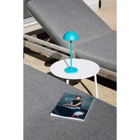 JOY - Lampe de table Intérieur/Extérieur Rechargeable - Batterie/Piles - Ø 12 cm - LED Dim. - 1x1,5W 3000K - IP54 - Tur