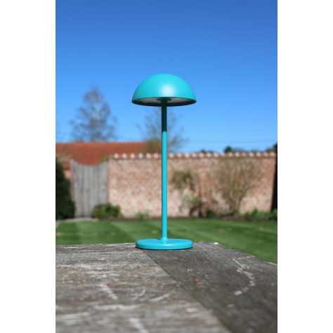 JOY - Lampe de table Intérieur/Extérieur Rechargeable - Batterie/Piles - Ø 12 cm - LED Dim. - 1x1,5W 3000K - IP54 - Tur