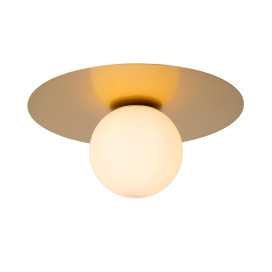 HAILEY - Plafonnier - Ø 35 cm - 1xG9 - Or Mat / Laiton