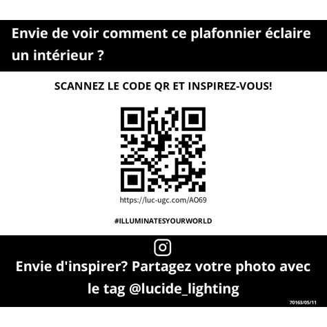 PEARL - Plafonnier - Ø 40 cm - 5xG9 - Chrome