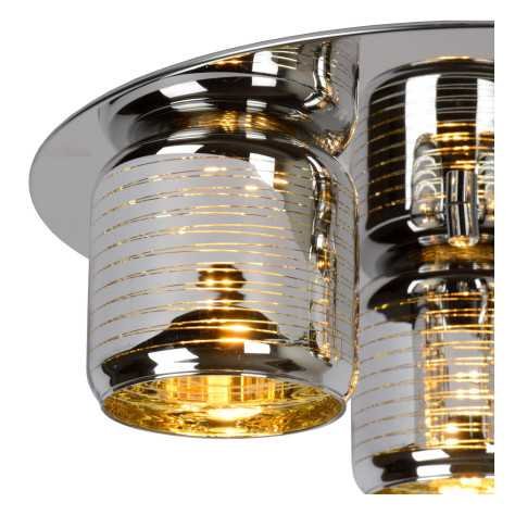 ERYN - Plafonnier - Ø 38 cm - 3xG9 - Chrome