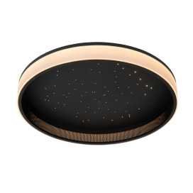 ESTREJA - Plafonnier - Ø 40 cm - LED Dim. - 2500K/3000K - Noir