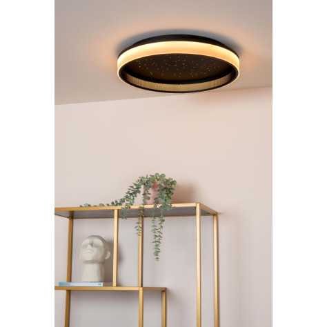 ESTREJA - Plafonnier - Ø 40 cm - LED Dim. - 2500K/3000K - Noir